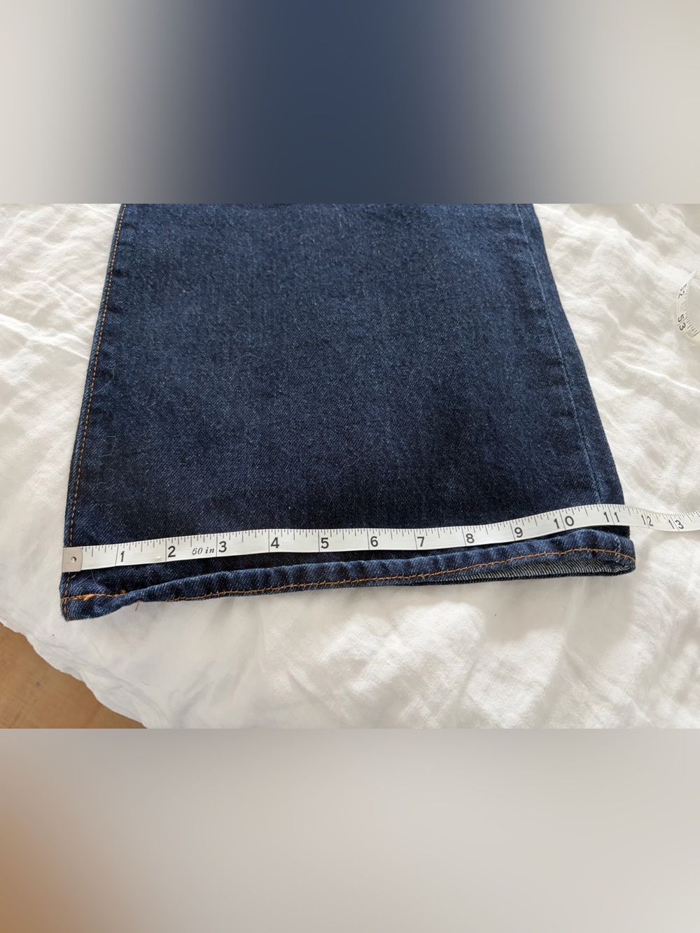 Levi’s Ribcage Wide Leg High-Rise Jeans in Dark Stone Blue, 30x32 - Picture 15 of 15
